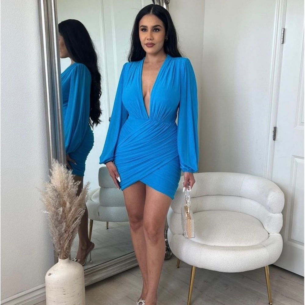 Brand New Never Used Blue Mini Dress